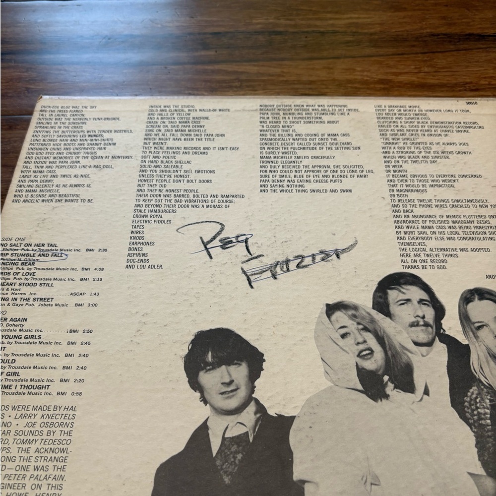 The Mamas & The Papas Self Titled Vinyl Record LP Dunhill - Picture 5 of 10